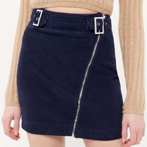 Urban Outfitters Corduroy Zip Skirt